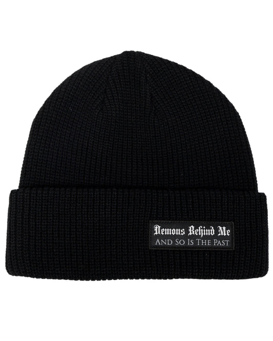 Large Woven Patch Premium Beanie (2 Colors)
