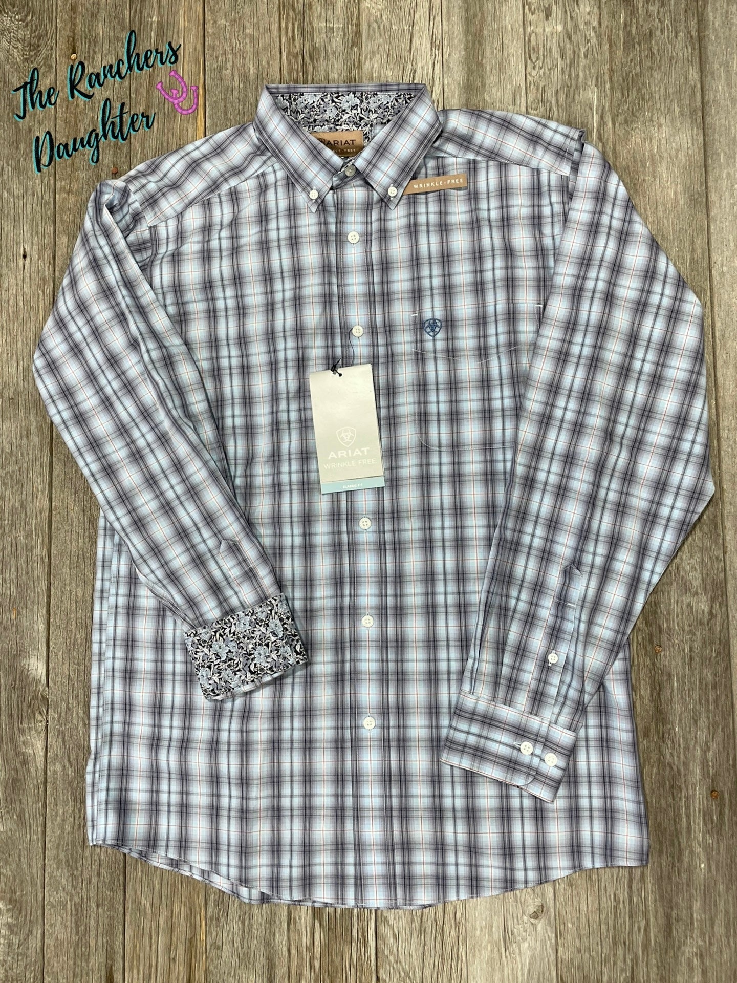 Ariat Men's Wrinkle Free Lionel Classic Fit Shirt