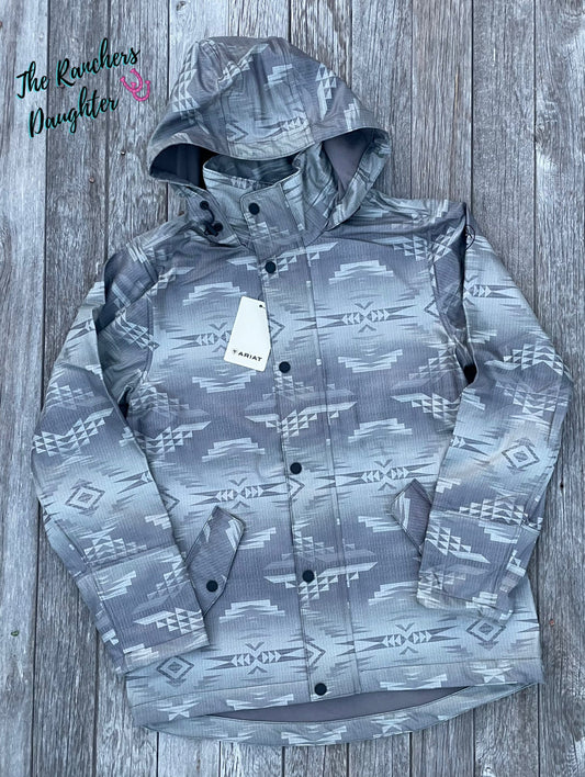 Ariat Women's Grey Dune Drizzle Rain Slicker