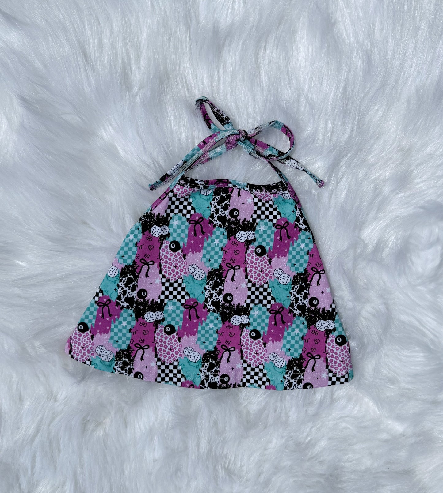 Dicey Darling Swing Top (FINAL SALE)