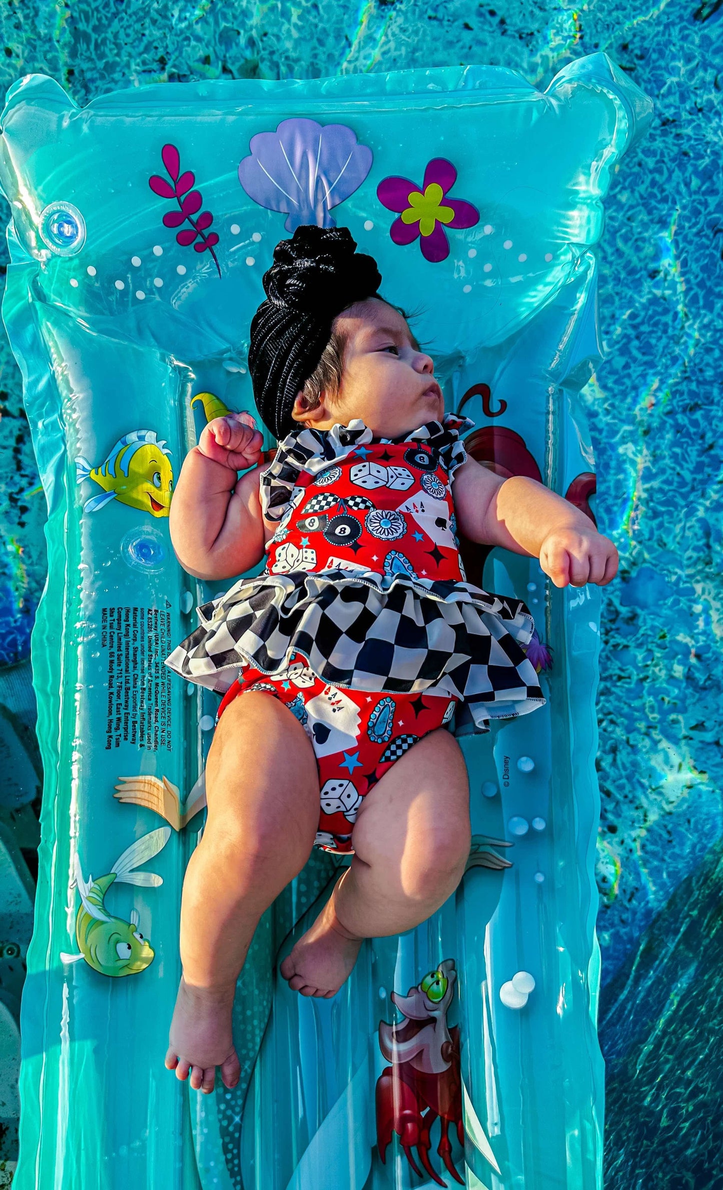 Cowgirl Luck Ruffled Swim Suit (FINAL SALE)