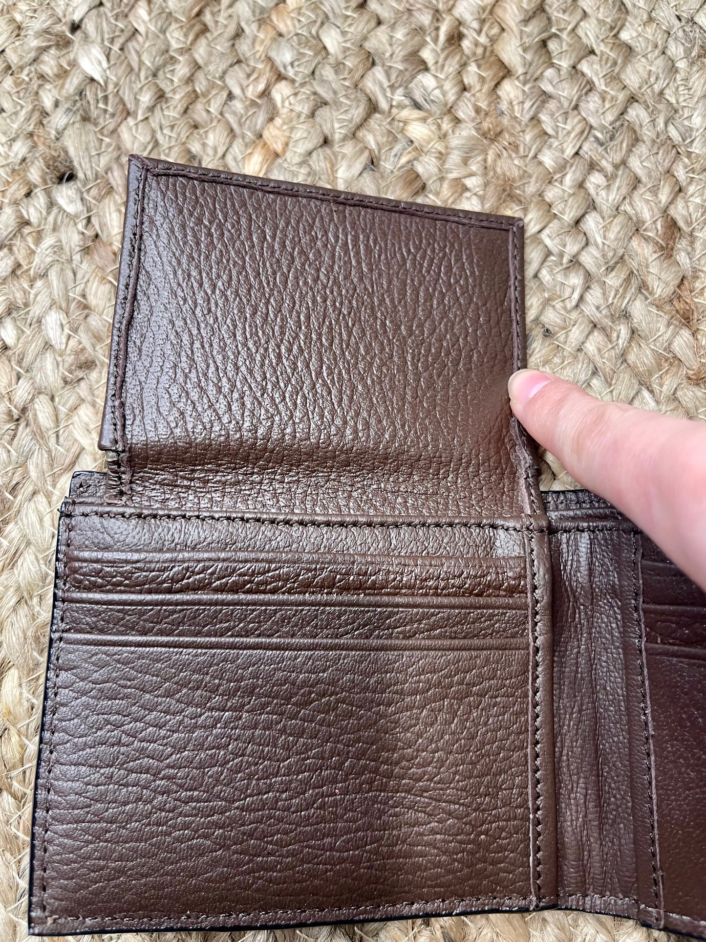 Turquoise Flower Bi-Fold Wallet