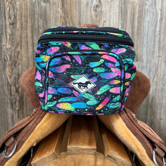 Neon Plumes Pommel Pack