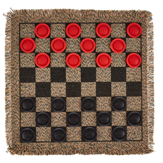 3-in-1 Mini Checkers Rug