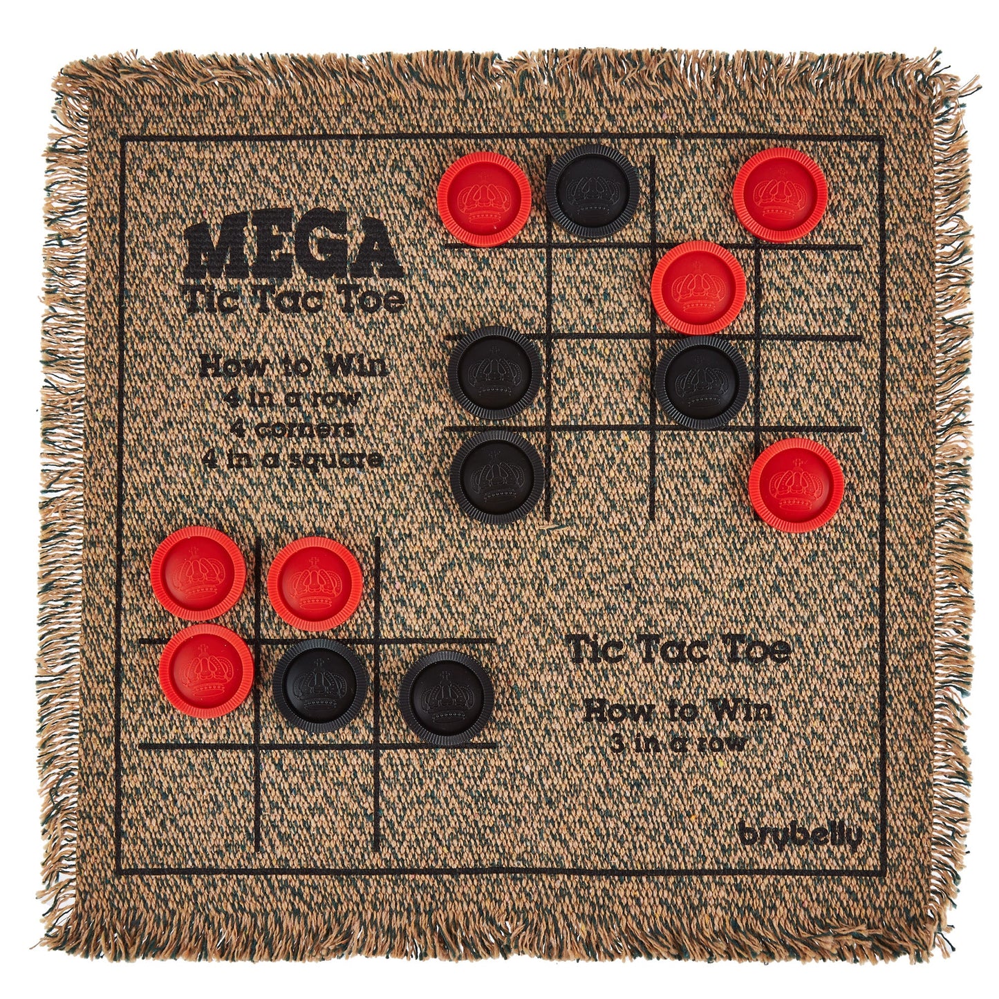 3-in-1 Mini Checkers Rug