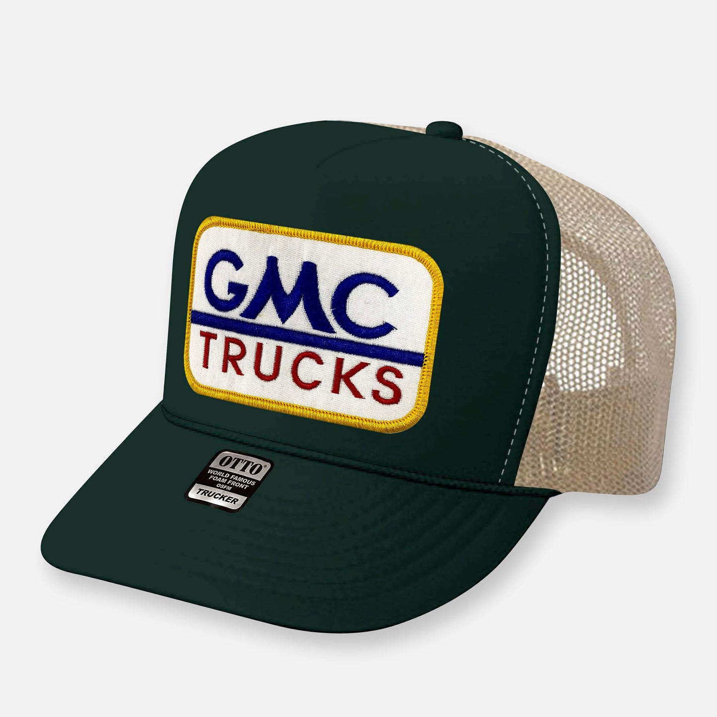 GMC TRUCKS CURVED BILL PATCH HAT