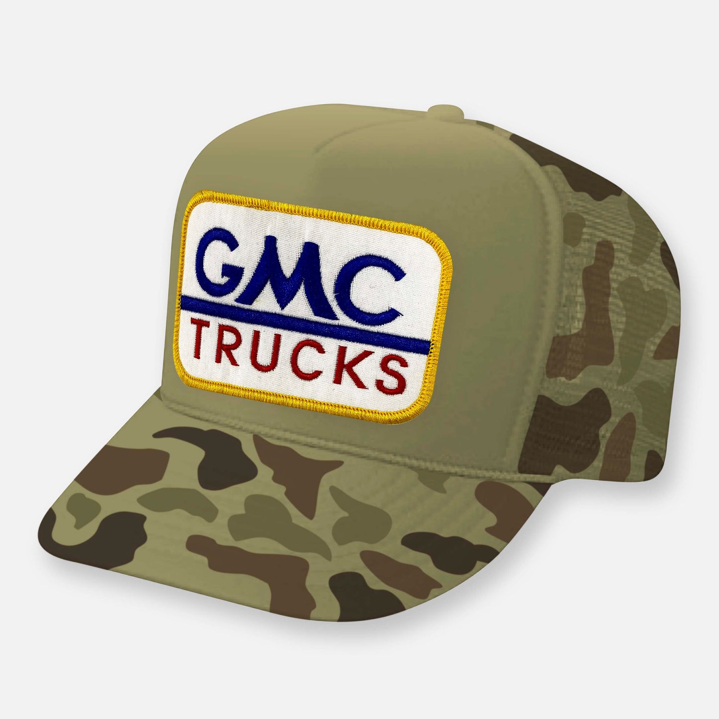GMC TRUCKS CURVED BILL PATCH HAT