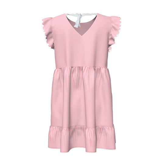 Girls Wrangler Lace Dress