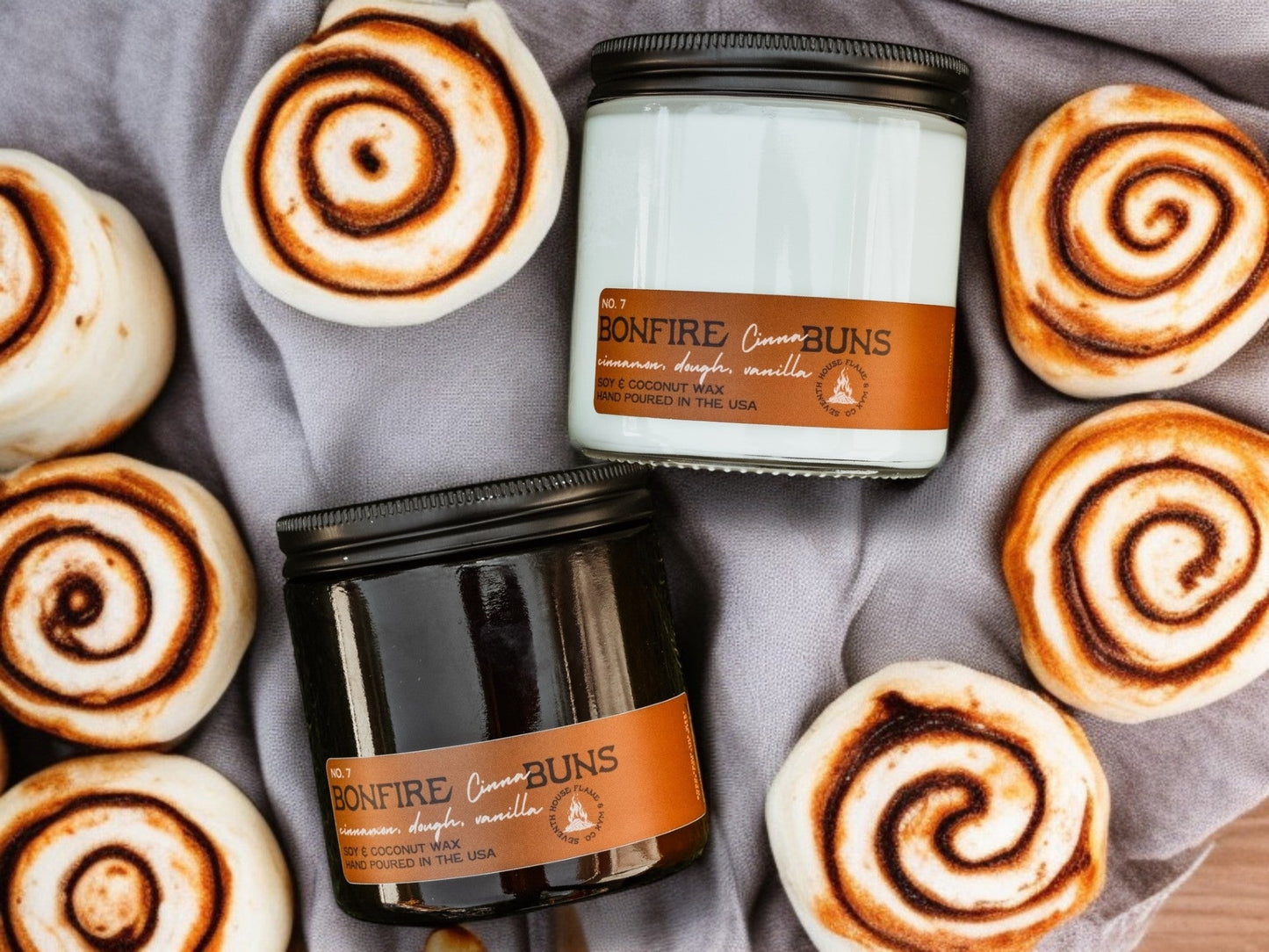 BONFIRE CINNA-BUNS - Cinnamon, Vanilla & Sugar