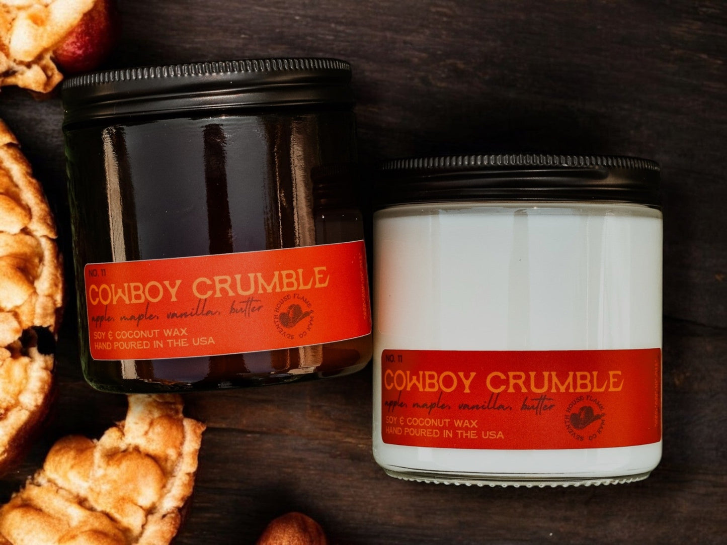 COWBOY CRUMBLE - Apples, Maple, Vanilla, Butter