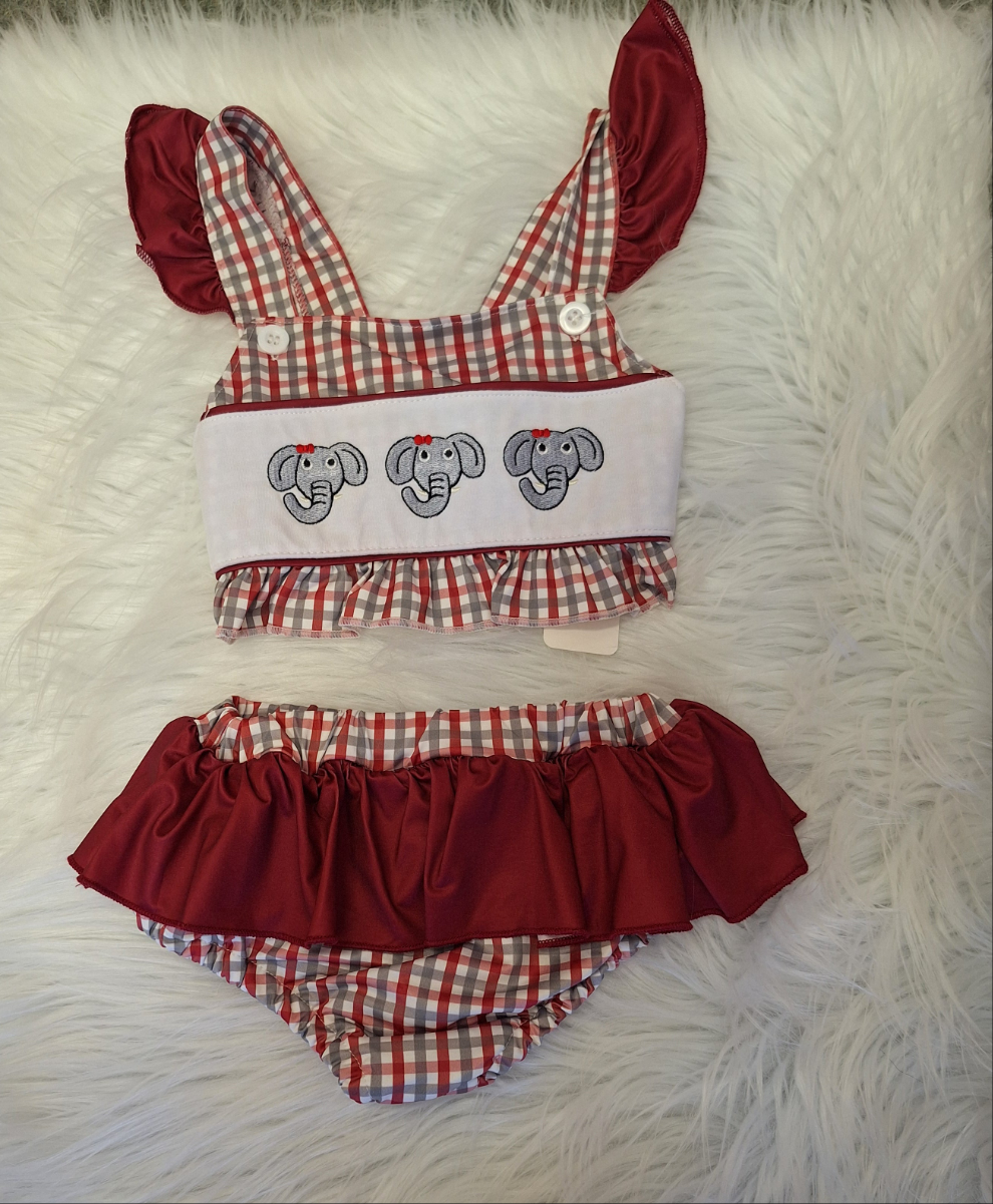 2 PCS Alabama Swim Set