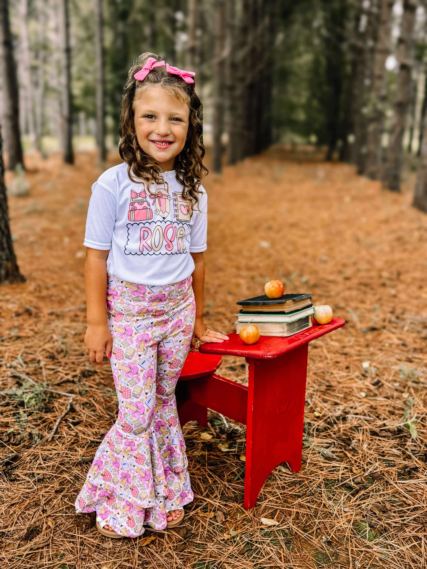 Pencil Me Pretty Double Bell Bottoms