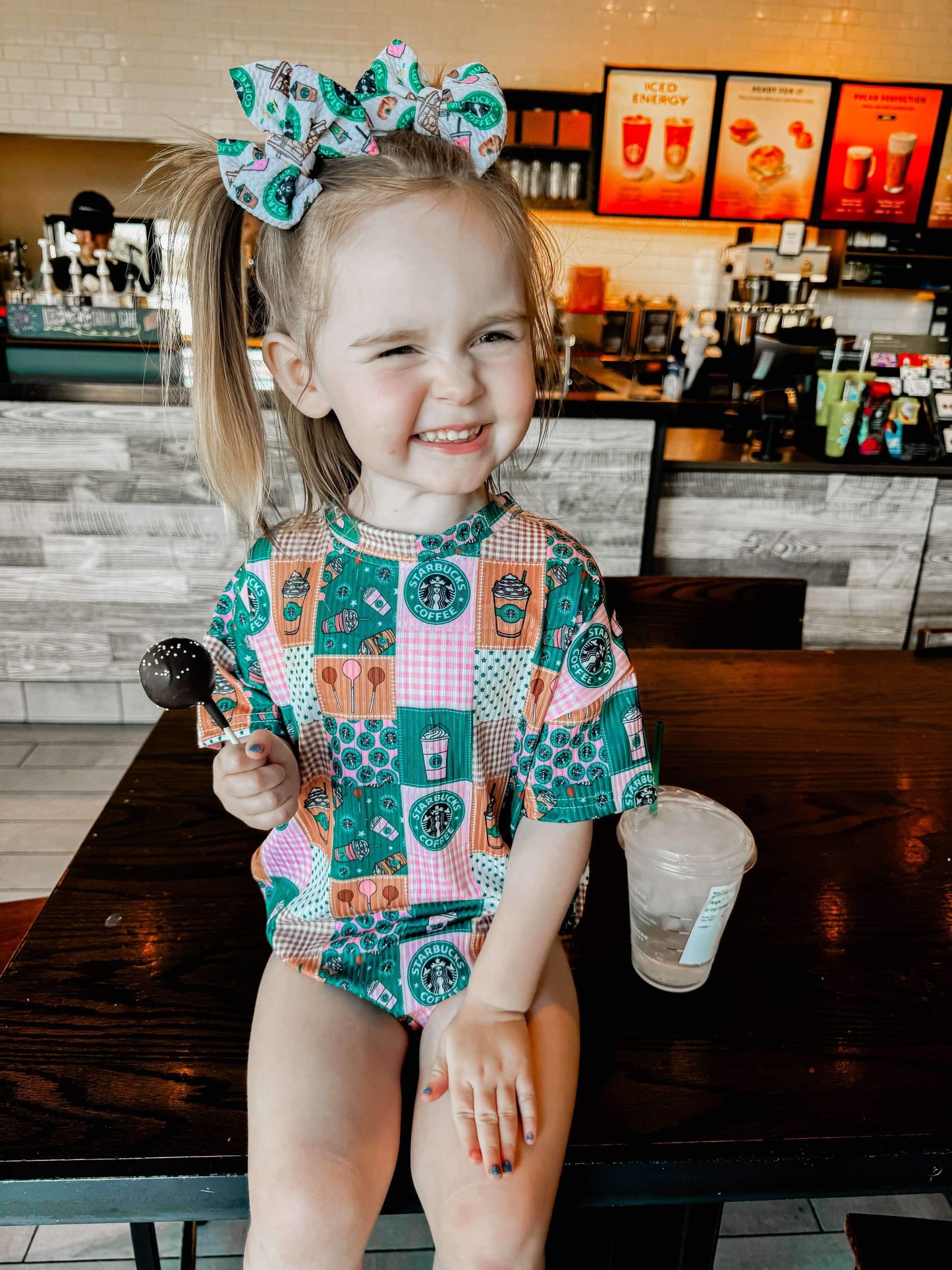 Ribbed coffee bubble