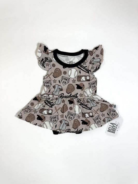 Game Day Bamboo Skirted Romper (FINAL SALE)