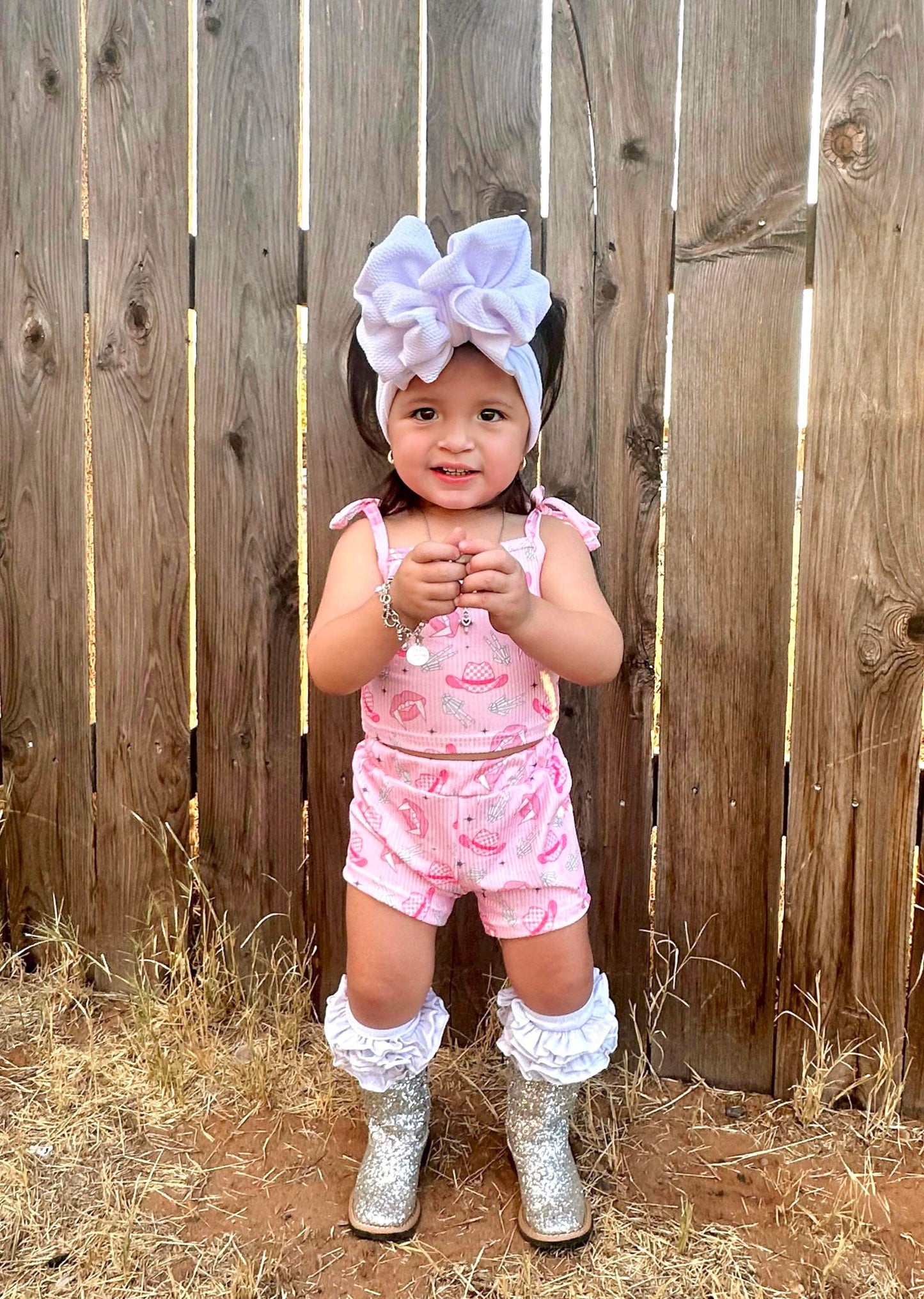 Silver Sparkle Tanner Mark Boots