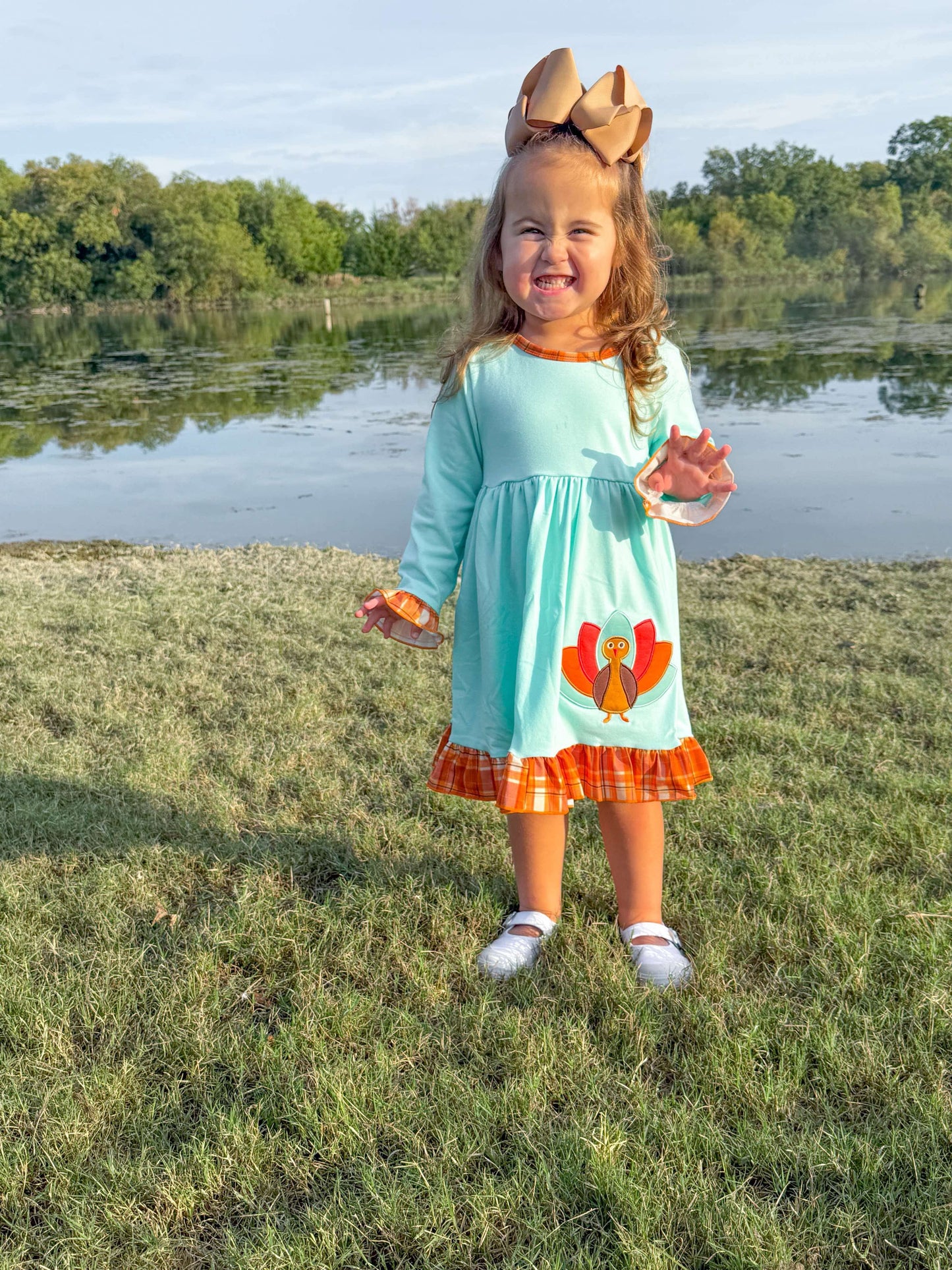 Mint Green Thanksgiving Dress (#20)