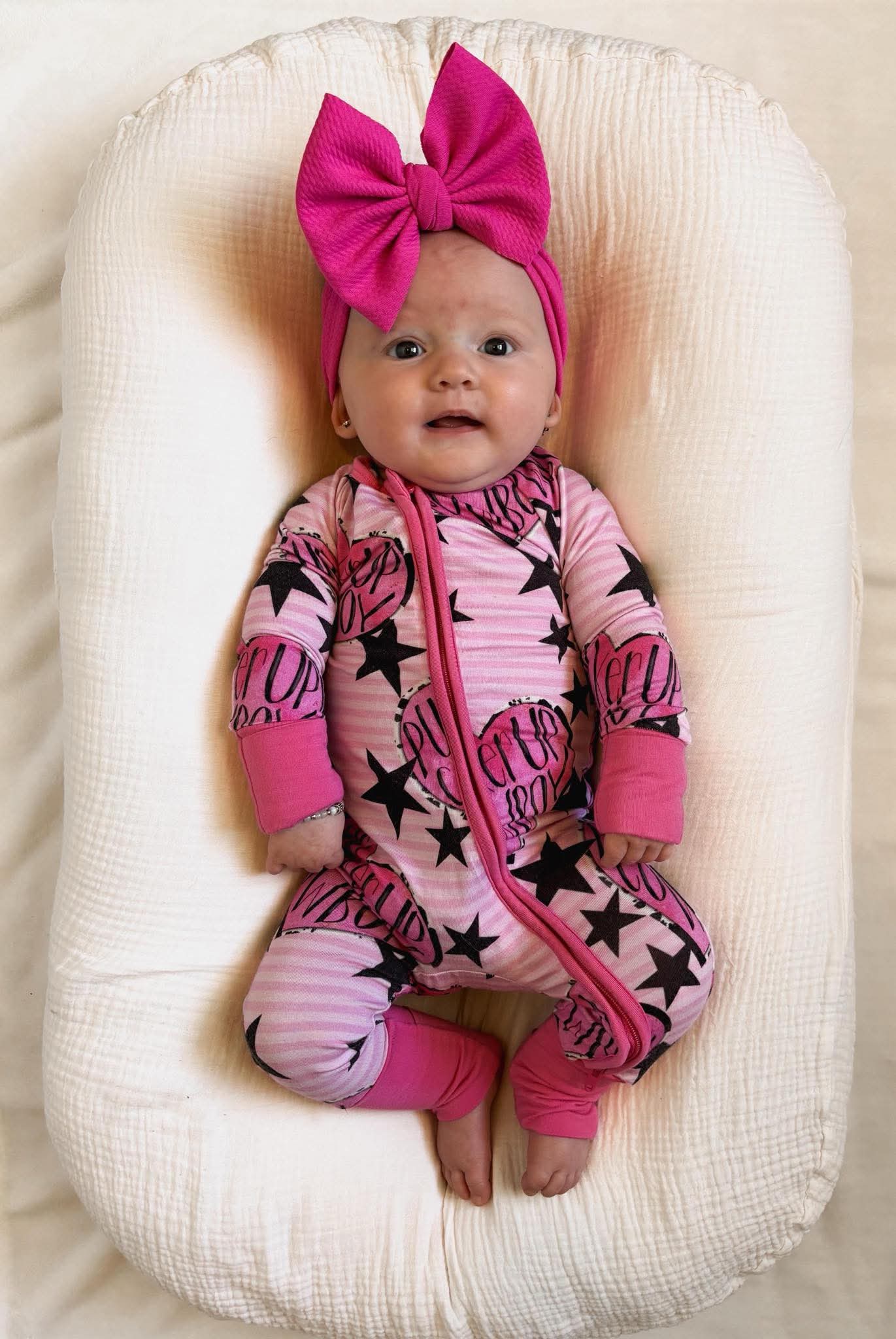 Pucker Up Cowboy Bamboo Sleeper (FINAL SALE)