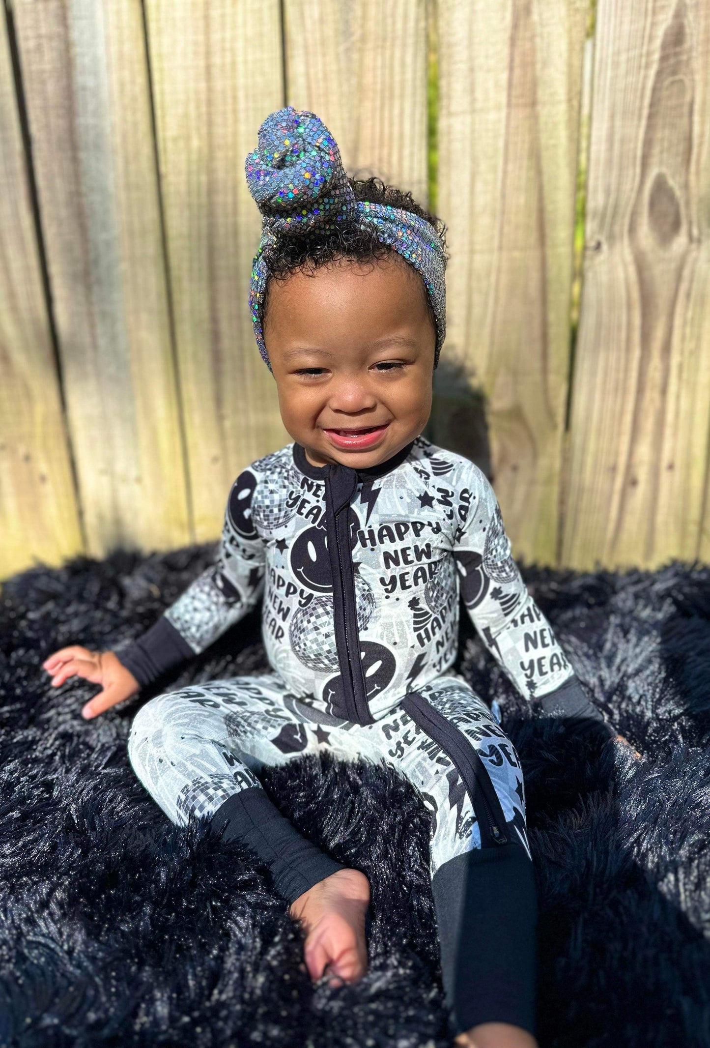 Happy New Year Bamboo Sleeper (FINAL SALE)