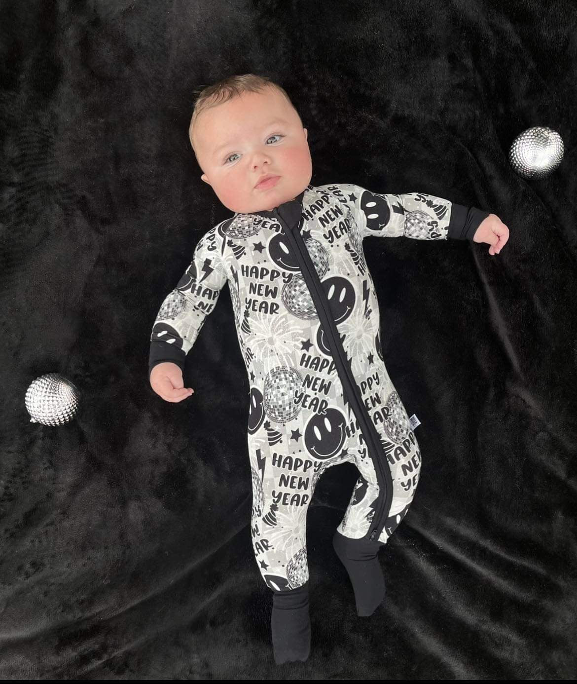 Happy New Year Bamboo Sleeper (FINAL SALE)