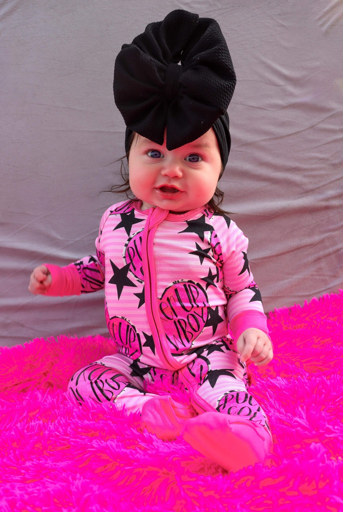 Pucker Up Cowboy Bamboo Sleeper (FINAL SALE)