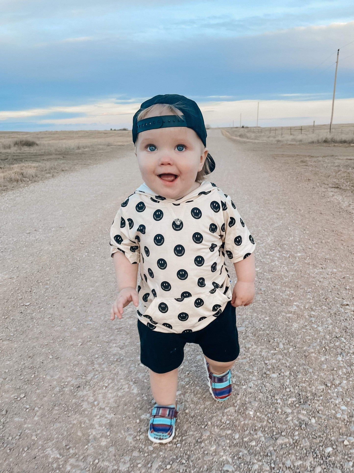 Cool Vibes Only Hooded Top (FINAL SALE)