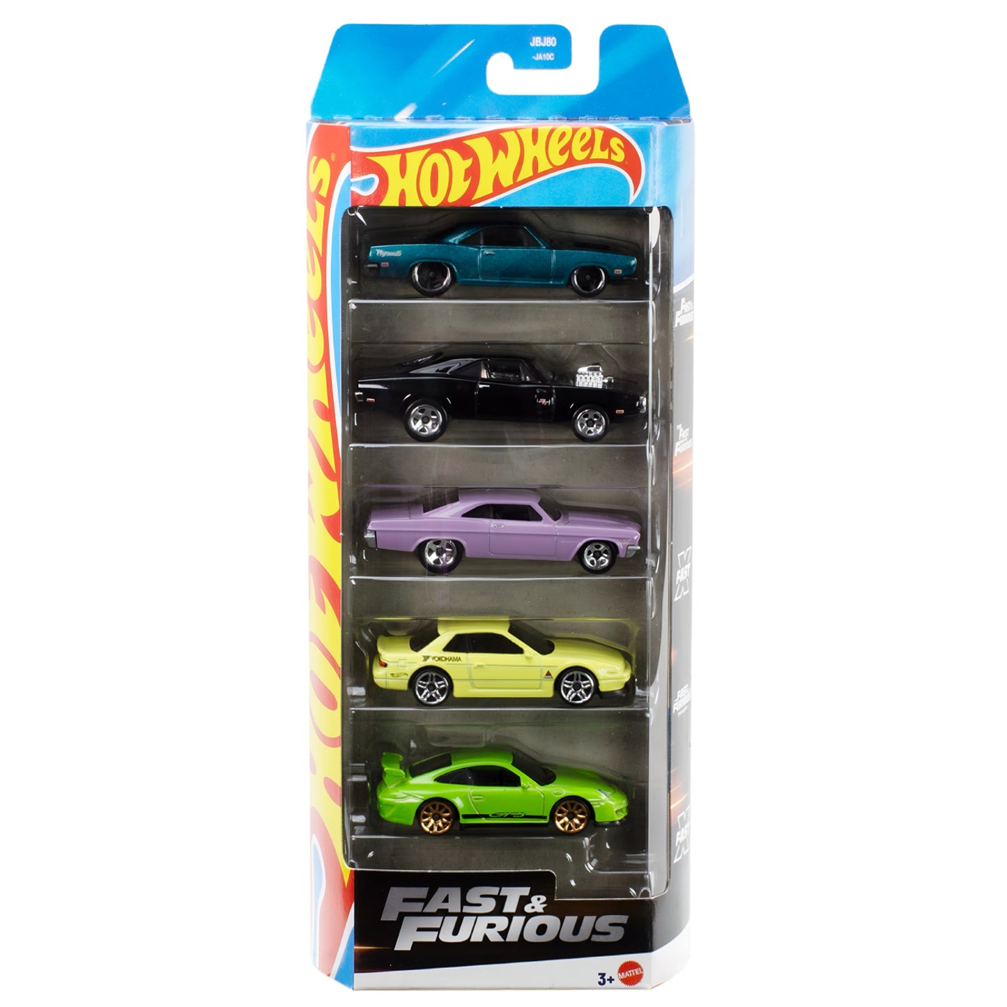 Hot Wheels / matchbox 5-cars Pack Assorted (Nissan, F1, Fast & Furious, Nightburnerz, Motor Show, & More)