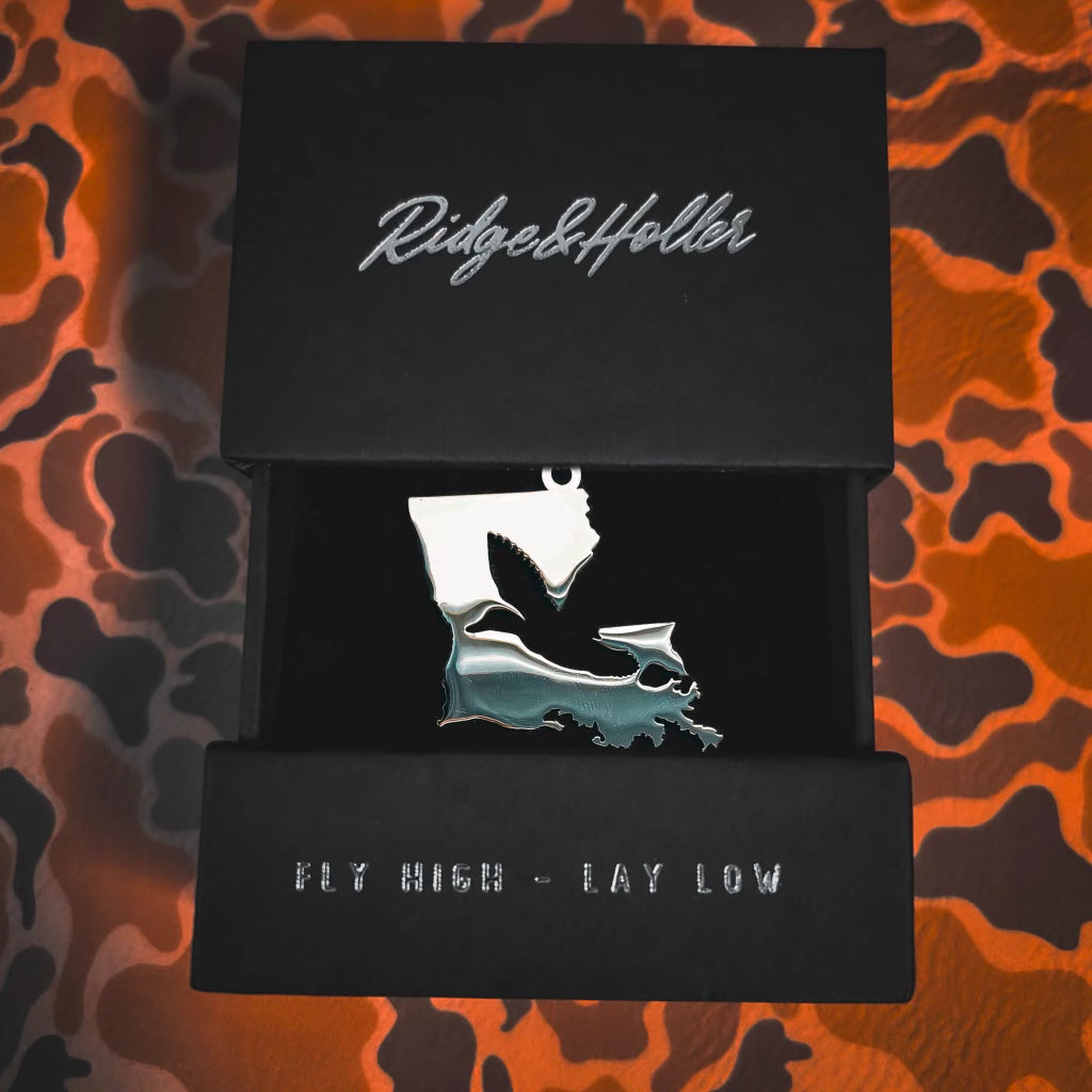 Louisiana- Stainless Steel Necklace and Pendant States Series