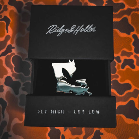 Louisiana- Stainless Steel Necklace and Pendant States Series