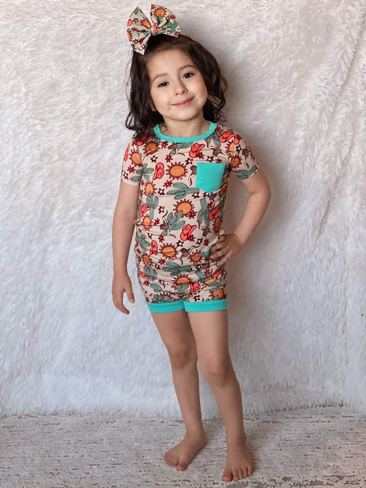 Wild West Bamboo Short Set (FINAL SALE)