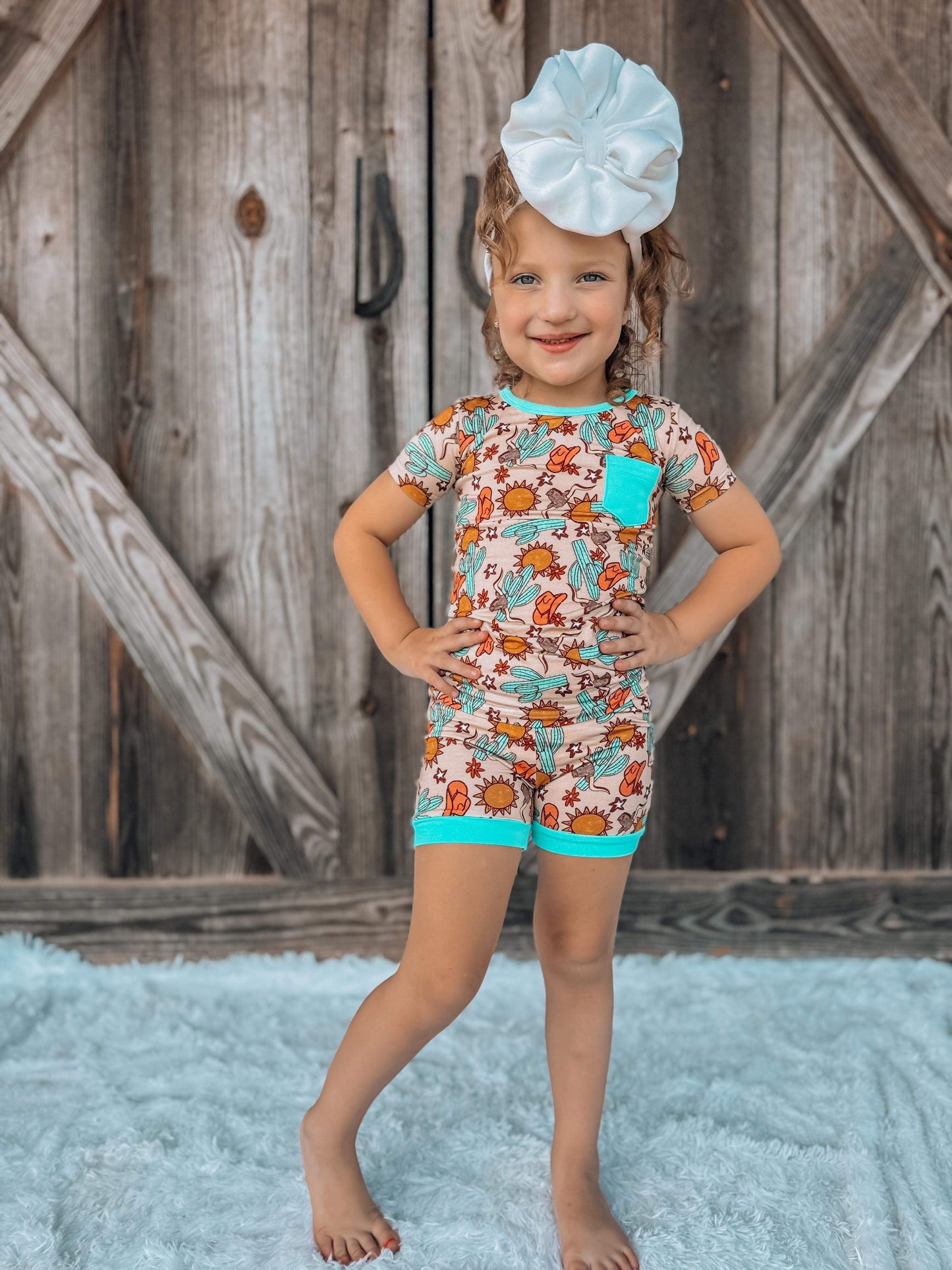 Wild West Bamboo Short Set (FINAL SALE)