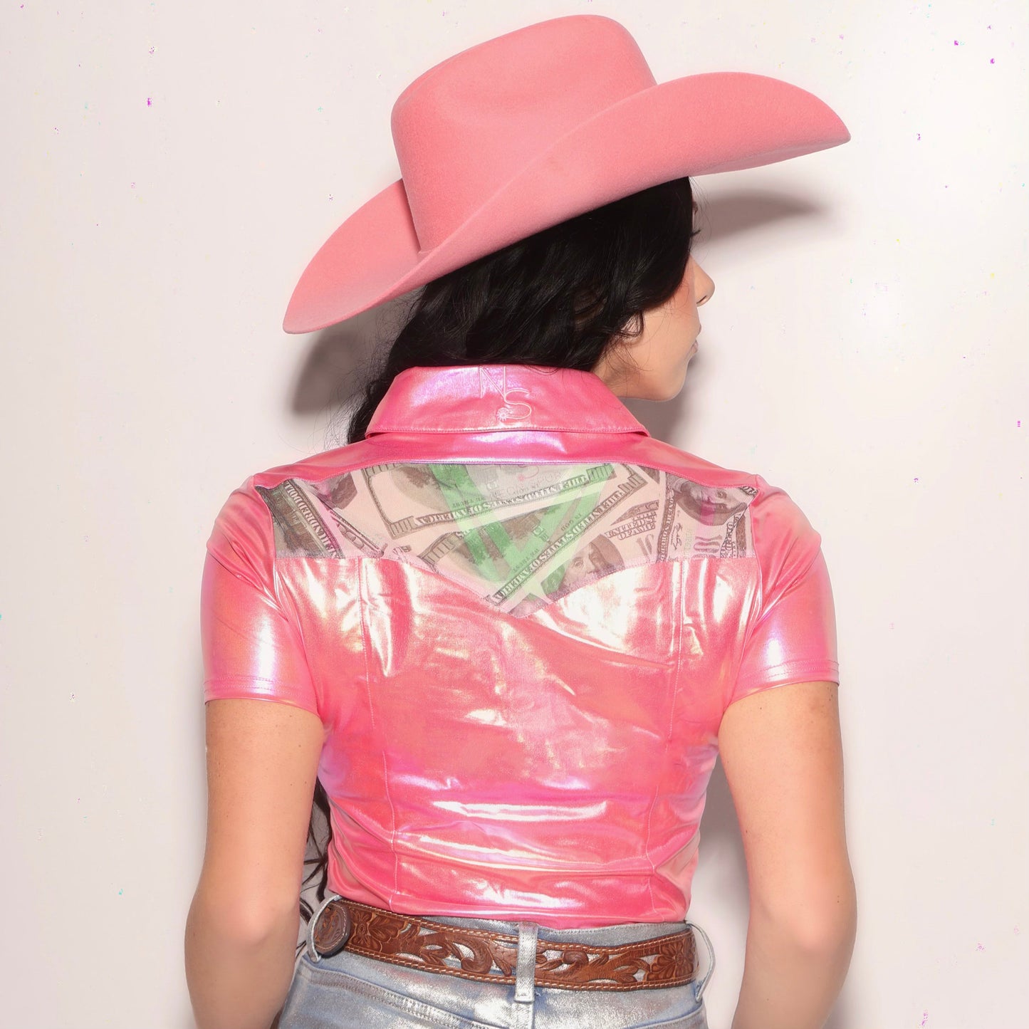 Rolling in Riches Pearl Snap Jackpot Rodeo Shirt
