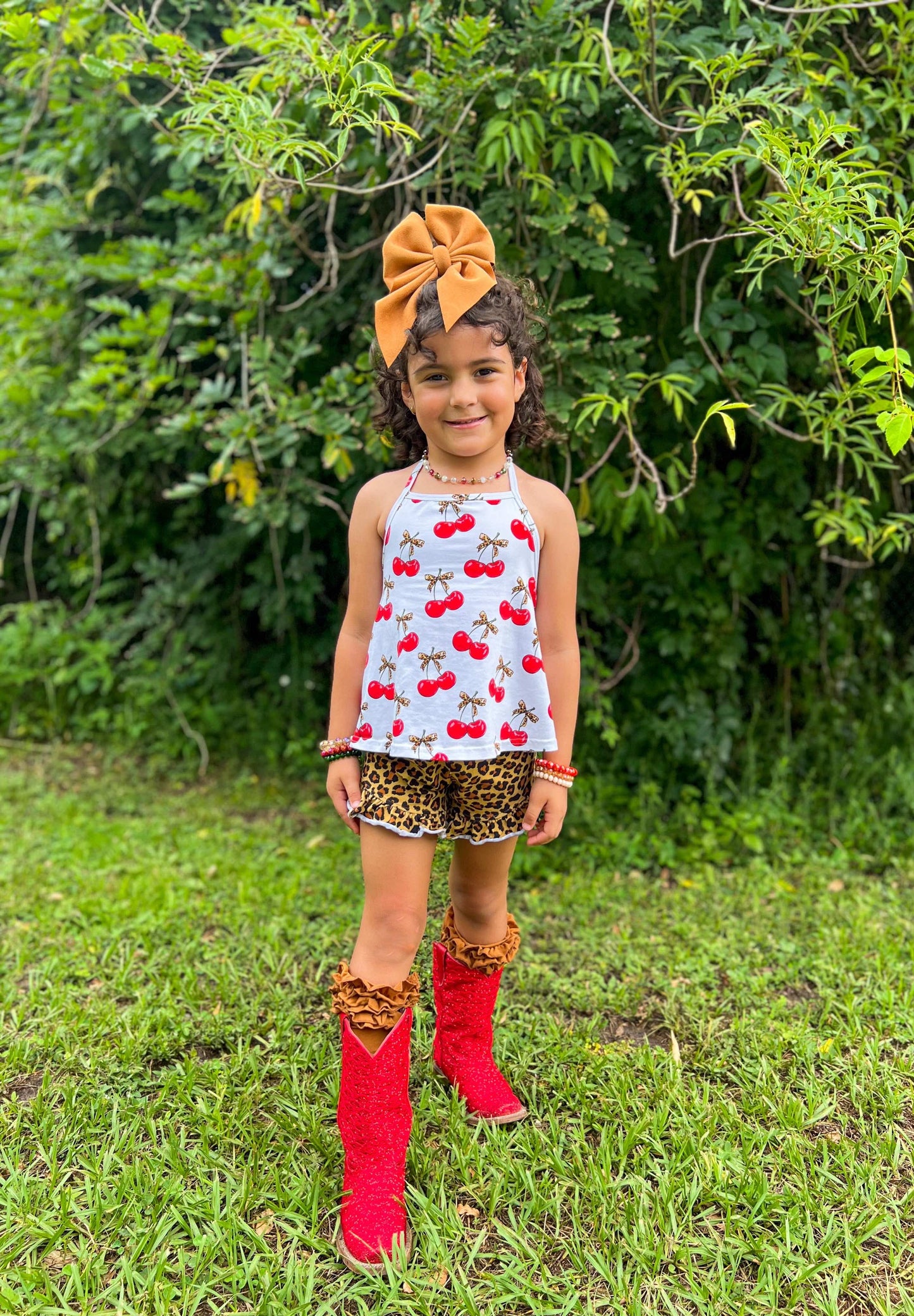 Cherry-licious Swing Top (FINAL SALE)