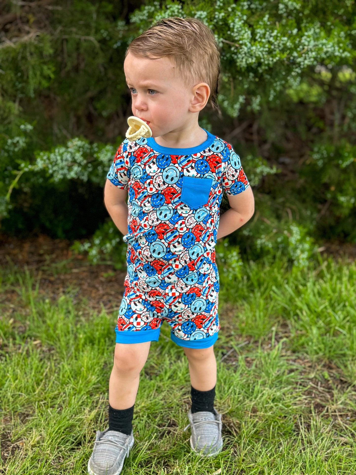 Smile USA Bamboo Sleep Short Set (FINAL SALE)