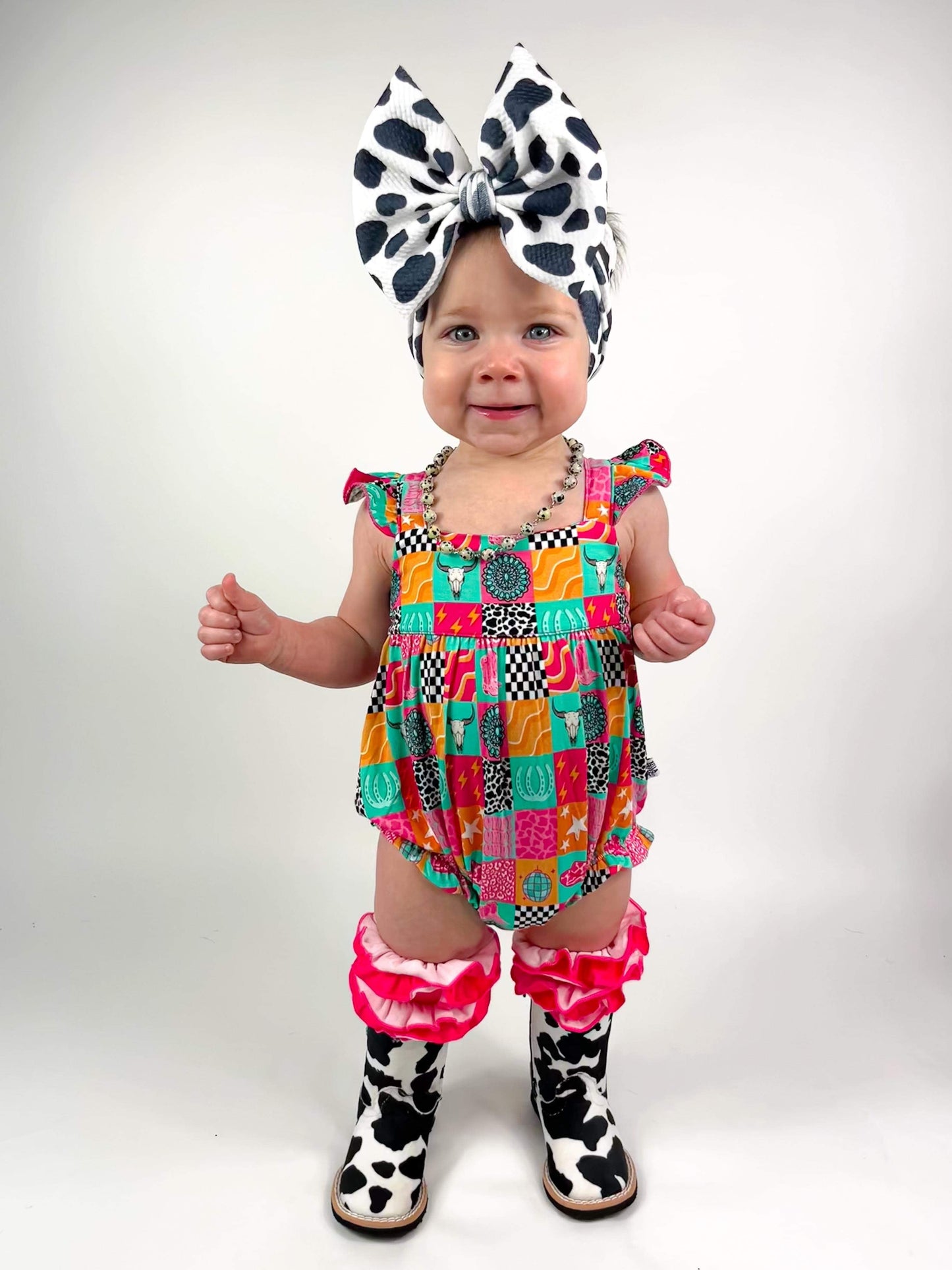 Howdy Bamboo Romper (FINAL SALE)