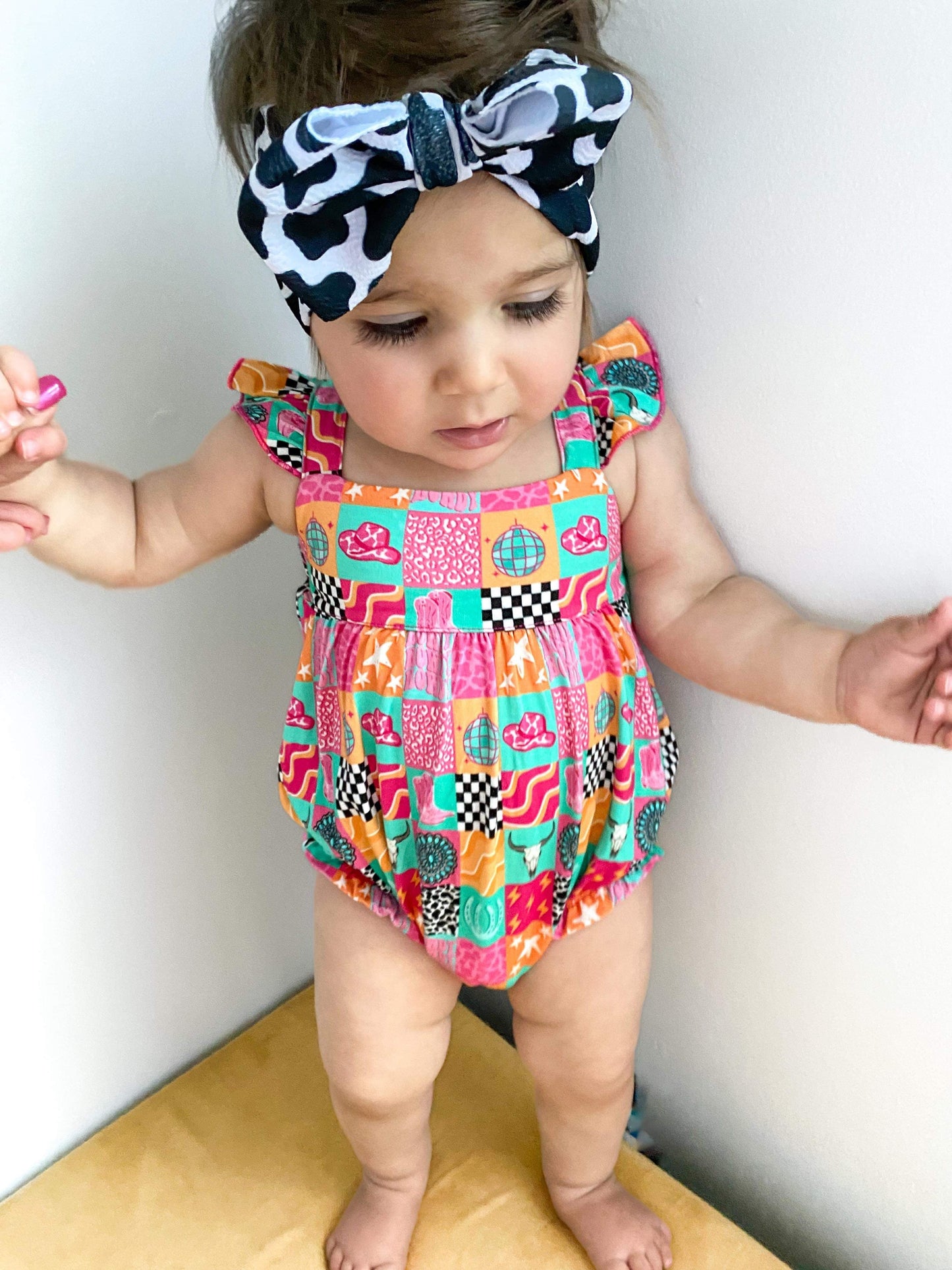 Howdy Bamboo Romper (FINAL SALE)