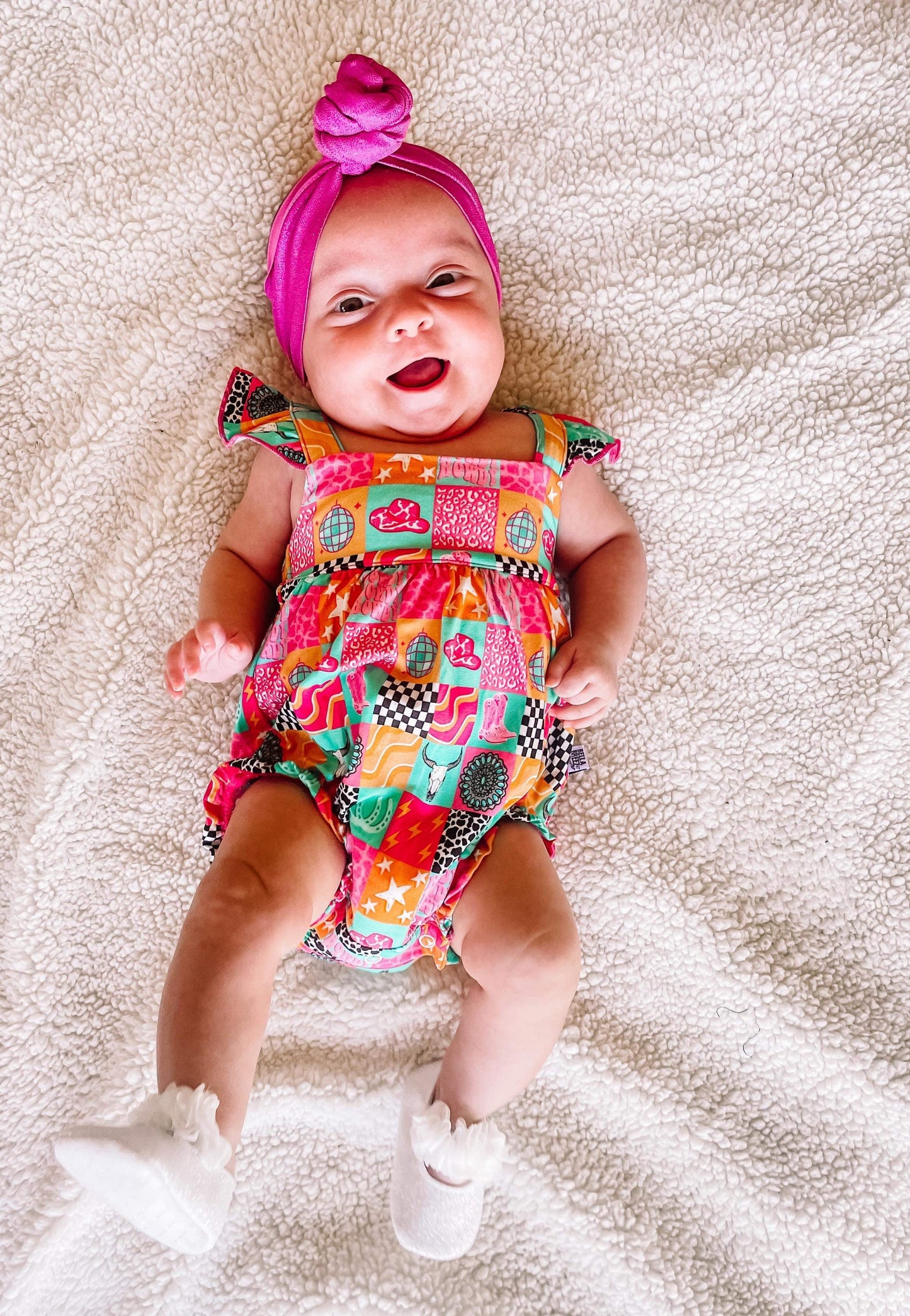 Howdy Bamboo Romper (FINAL SALE)