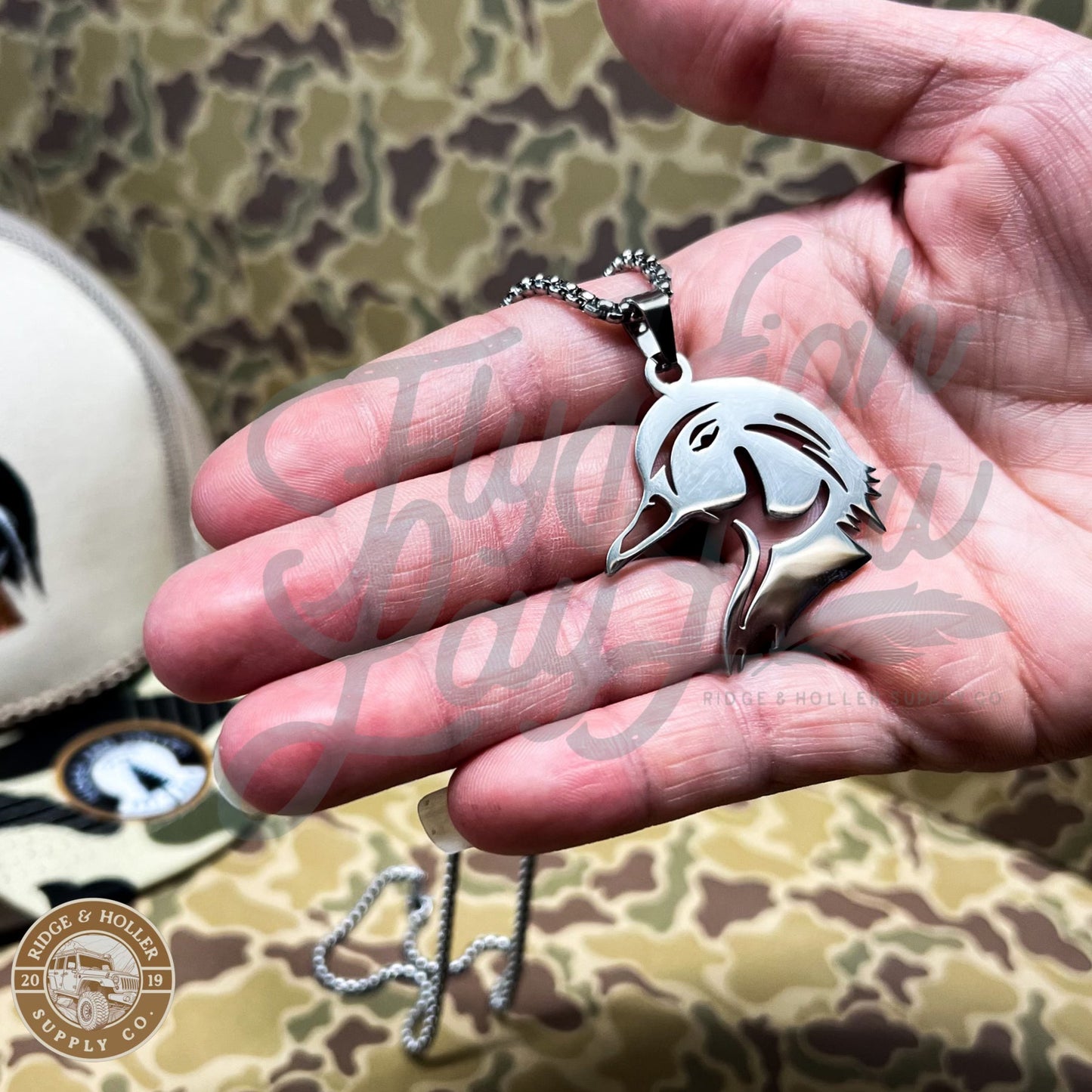 Wood Duck- Stainless Steel Necklace and Pendant *PREORDER*