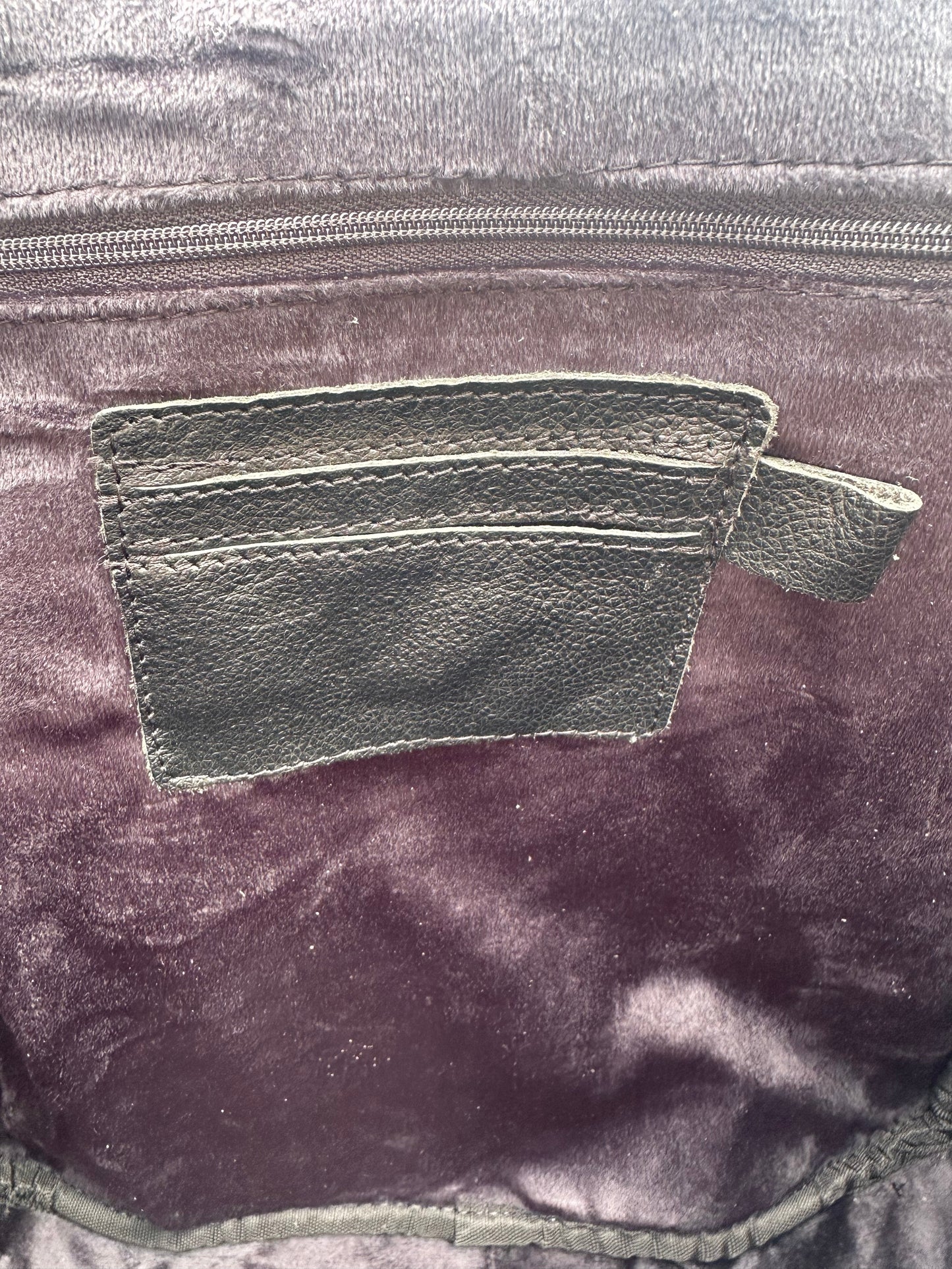 Boot Stitch Suede Backpacks (FINAL SALE)