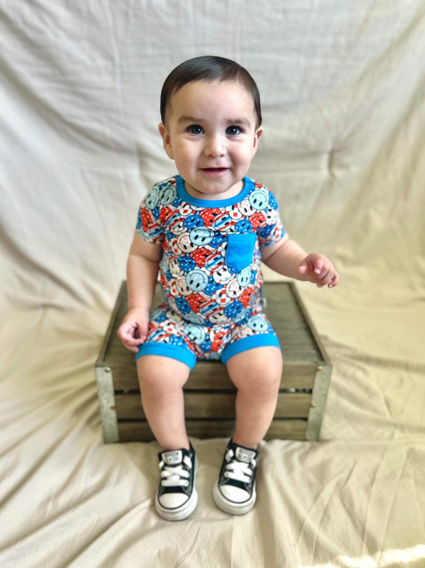 Smile USA Bamboo Sleep Short Set (FINAL SALE)