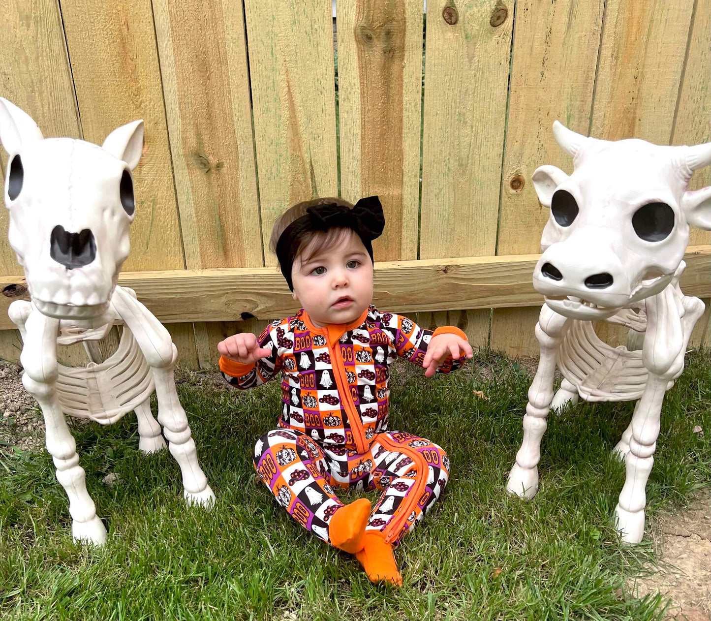 BOO Bamboo Sleeper (FINAL SALE) SIZES 3/6M