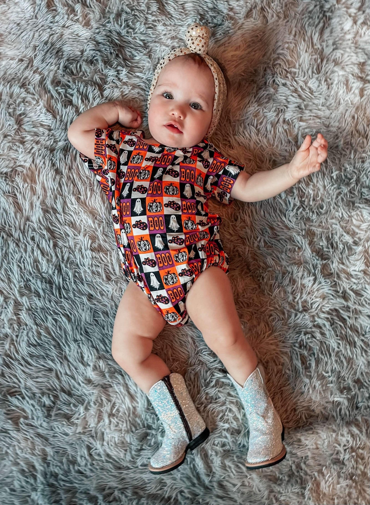 BOO Oversized Bamboo Romper (FINAL SALE)- ALL SIZES