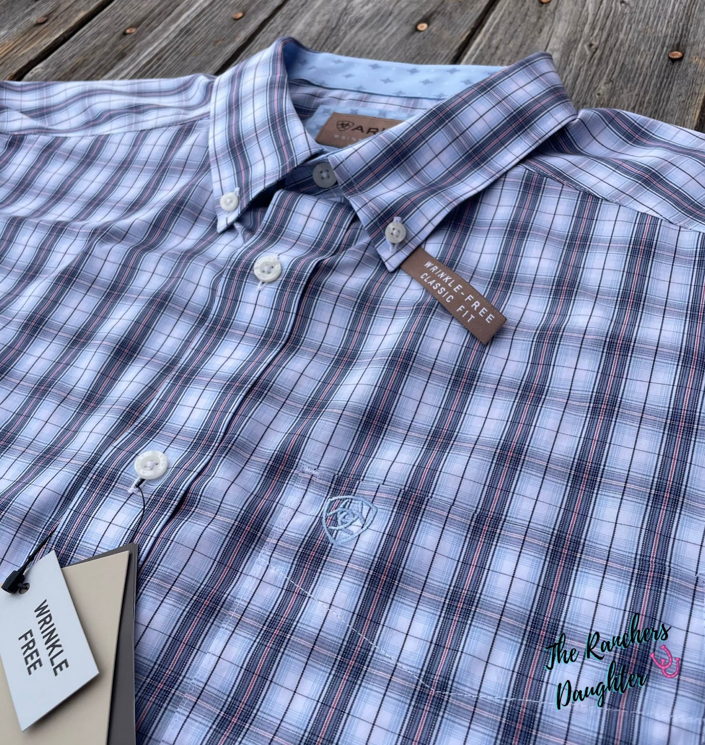 Ariat Men's Dalton Wrinkle Free Classic Fit Shirt