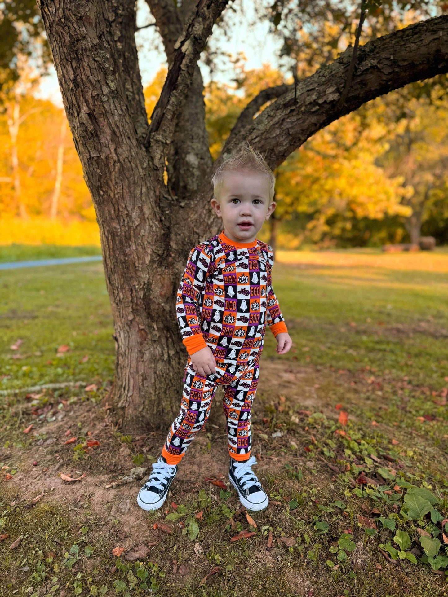 BOO Bamboo Set (FINAL SALE) SIZES 18/24M, 2YR