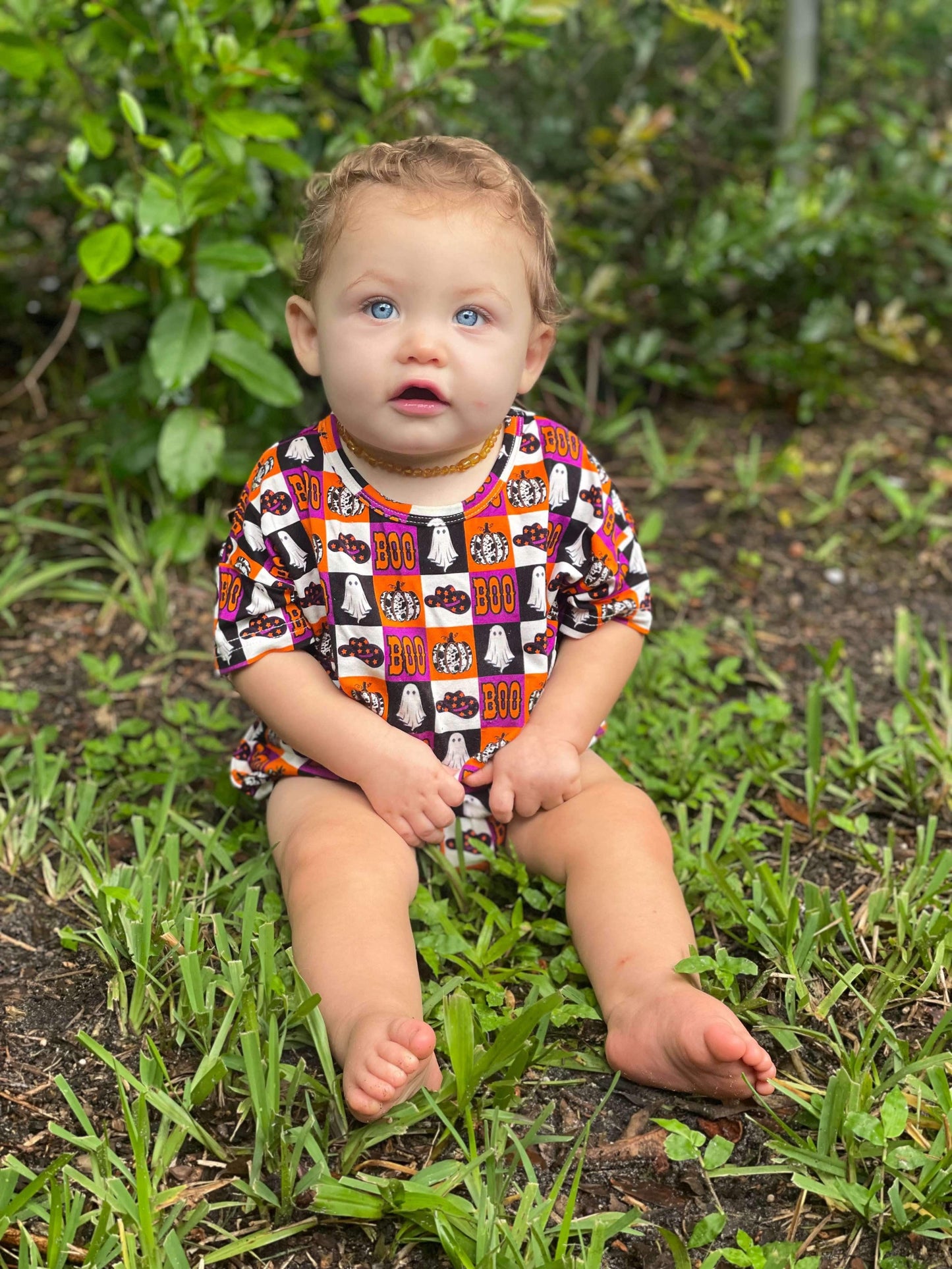 BOO Oversized Bamboo Romper (FINAL SALE)- ALL SIZES