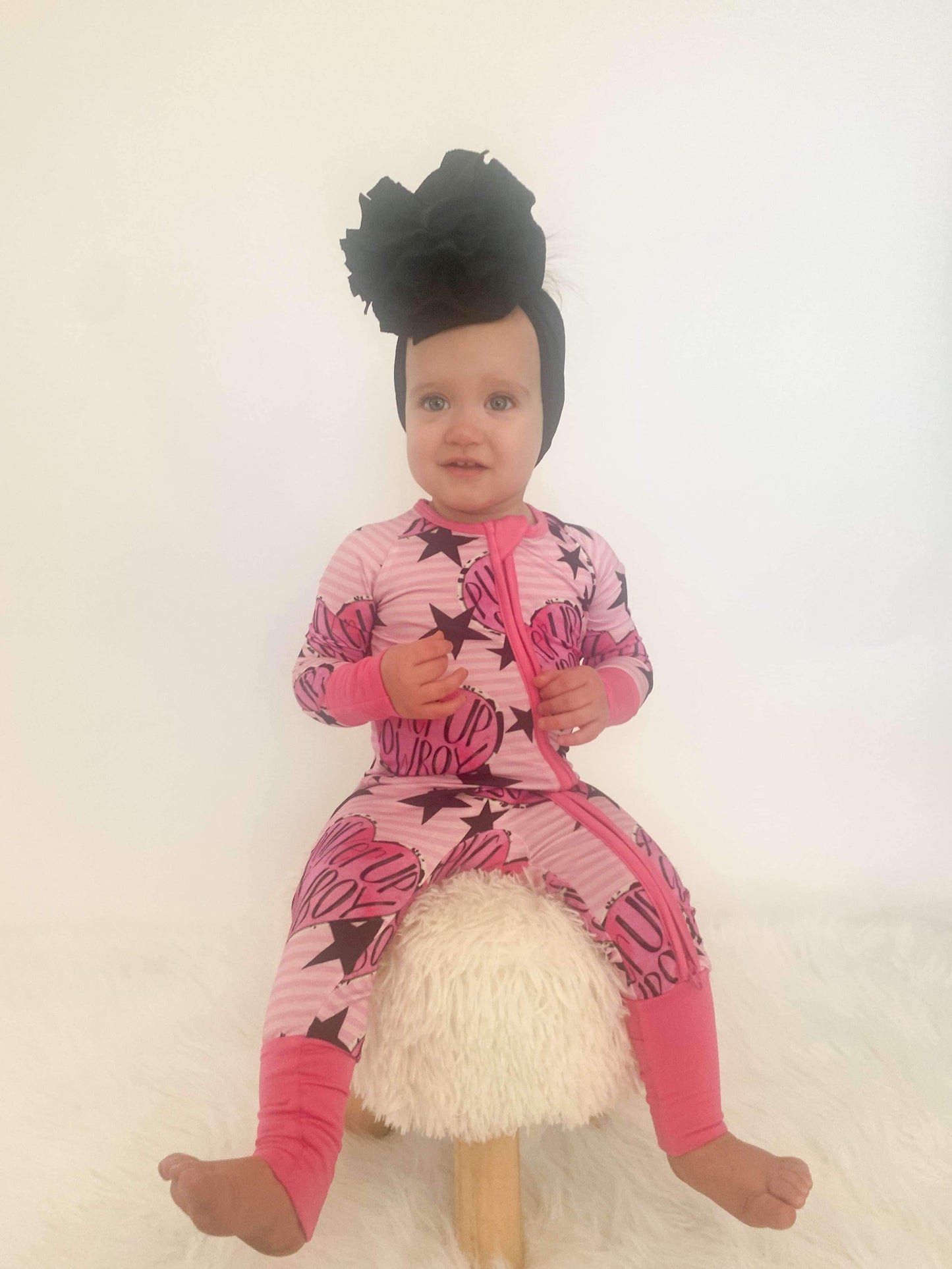 Pucker Up Cowboy Bamboo Sleeper (FINAL SALE)