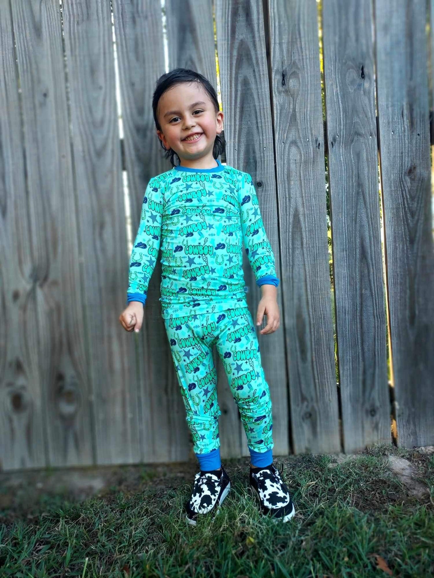 Neon Cowboy Bamboo Set (FINAL SALE)