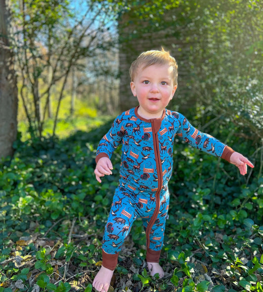 BLUE Bella-Breez Hunting Club Bamboo Sleeper READ DESCRIPTION (FINAL SALE)