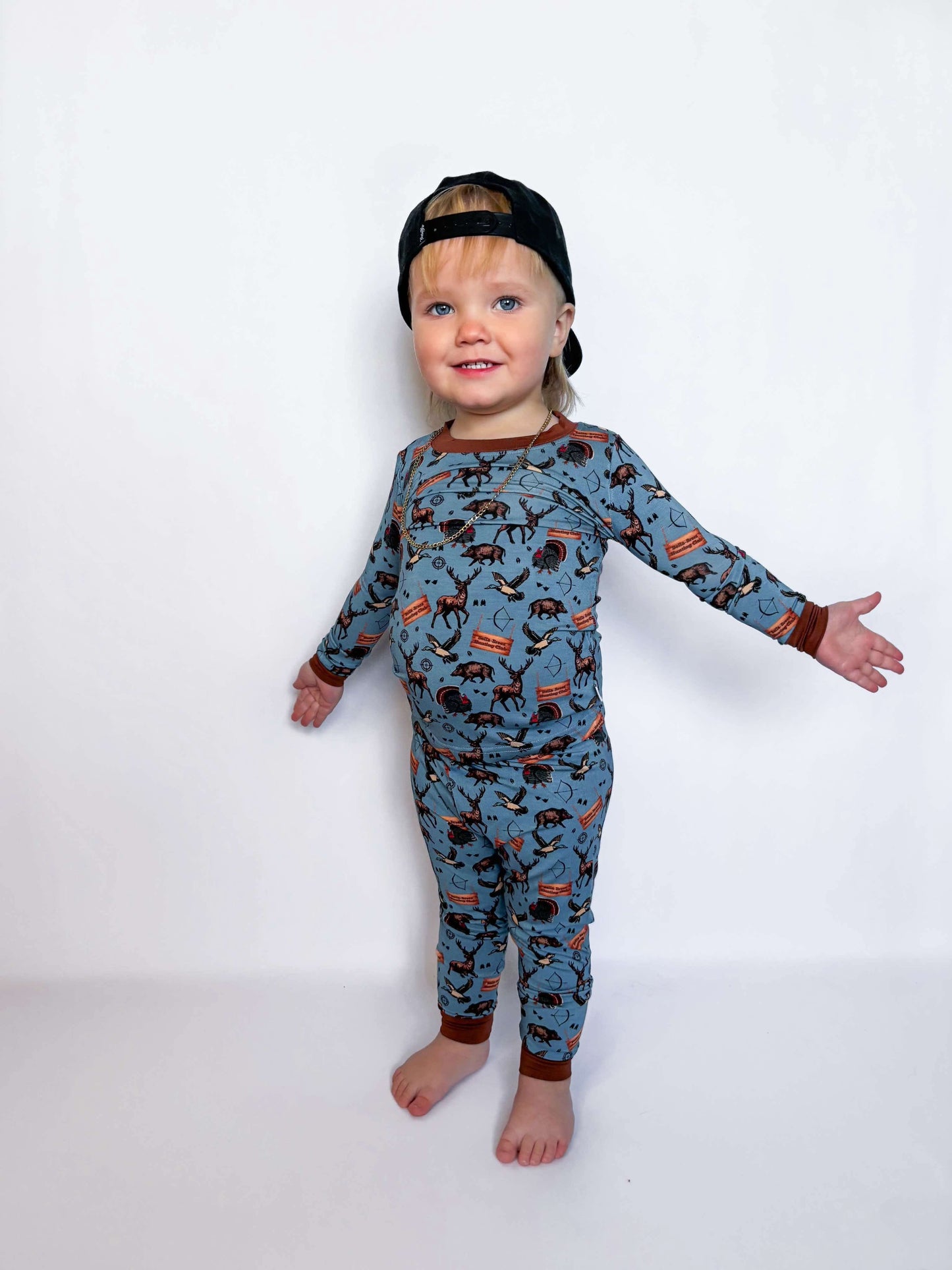 BLUE Bella-Breez Hunting Club Bamboo Set (FINAL SALE)