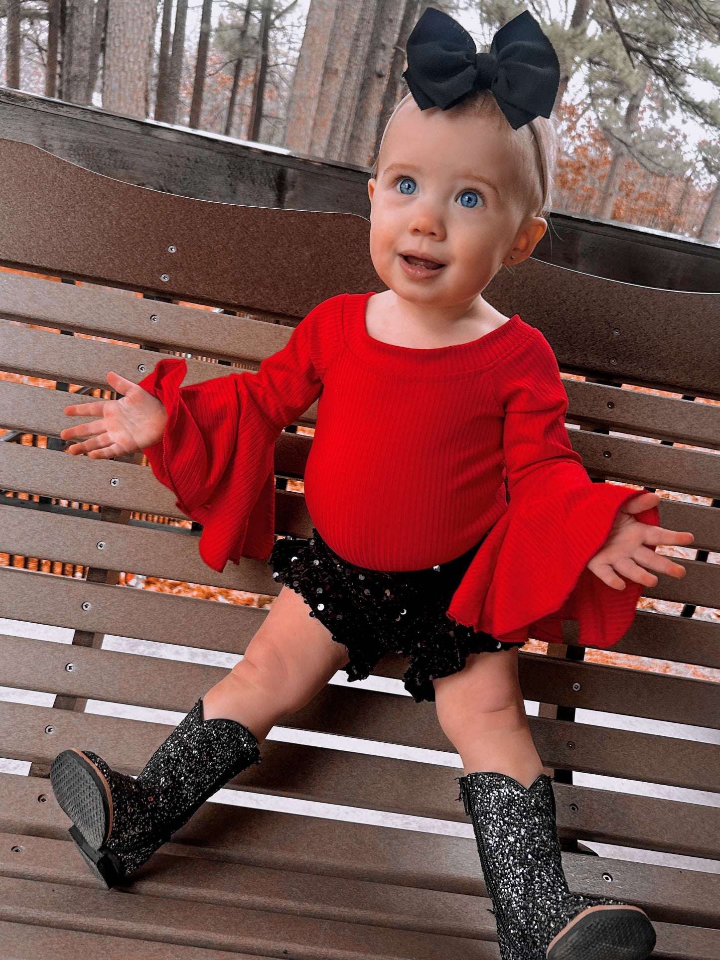 Bell Sleeve Leos/Tops (2 colors available)