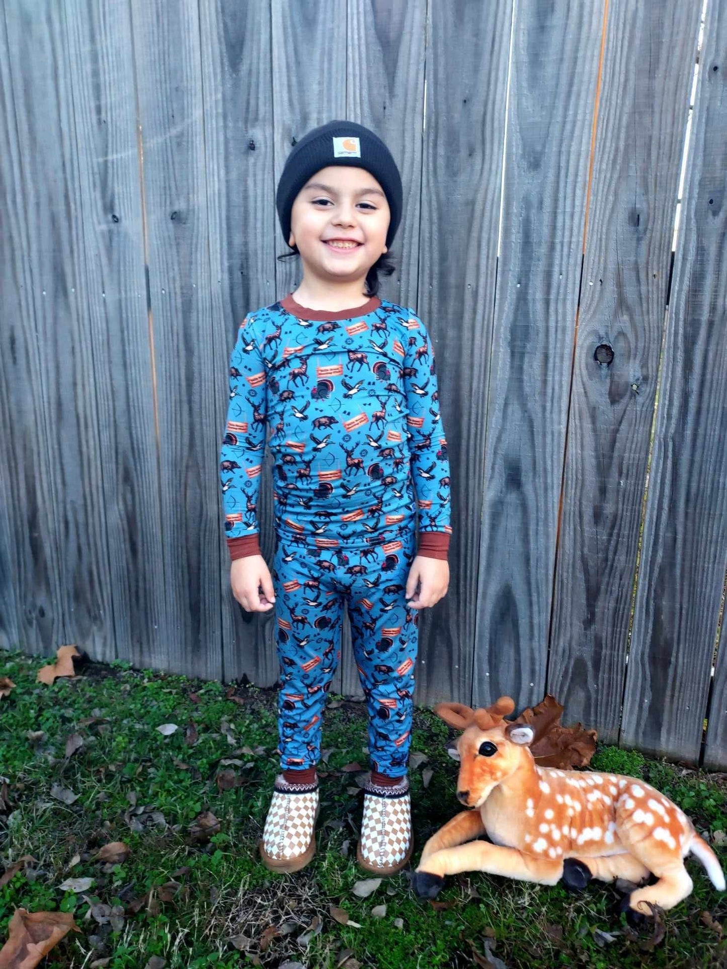 BLUE Bella-Breez Hunting Club Bamboo Set (FINAL SALE)